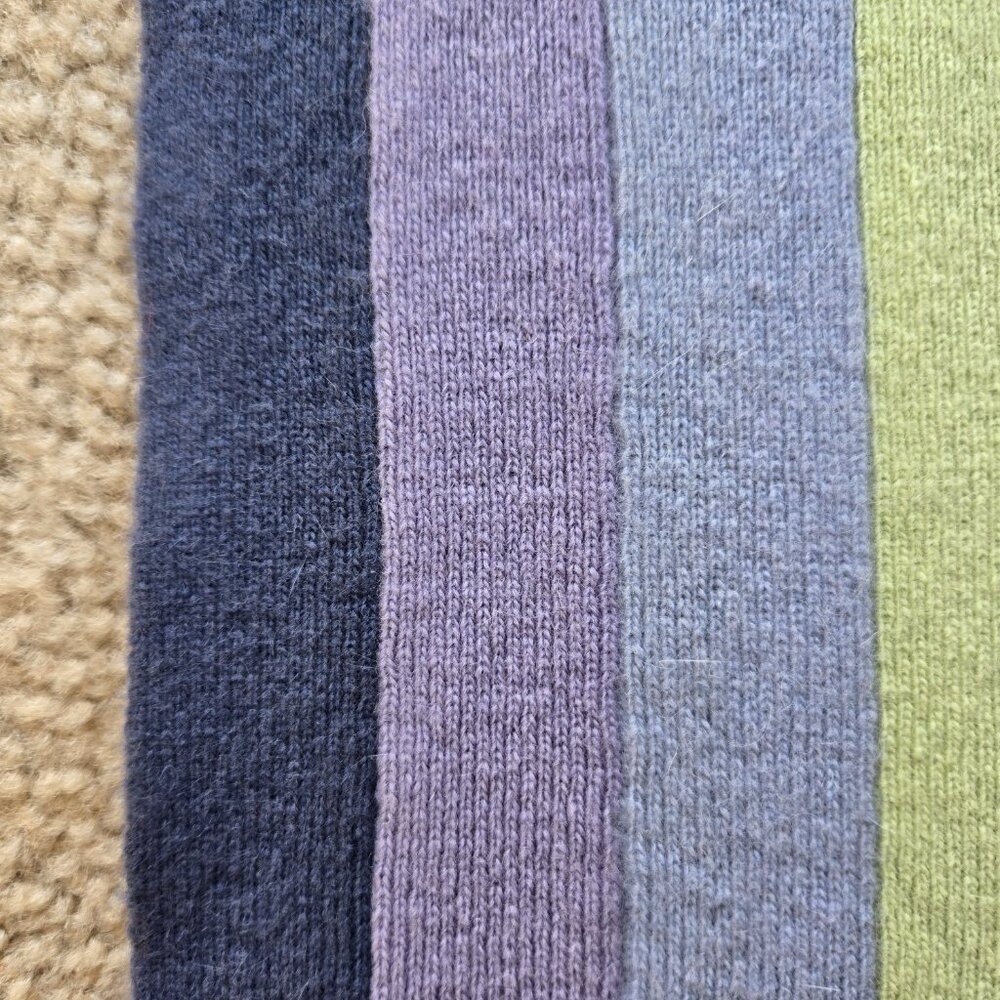 GAP Lambswool Angora Striped Scarf - Picture 8 of 11